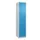 lockerkast,HxBxD 1850x400x500mm,1x4vakken,vak B 400mm,cil.-slot