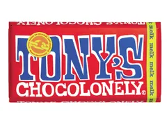 Chocolade Tony's Chocolonely reep 180gr melk Voordeelbundel