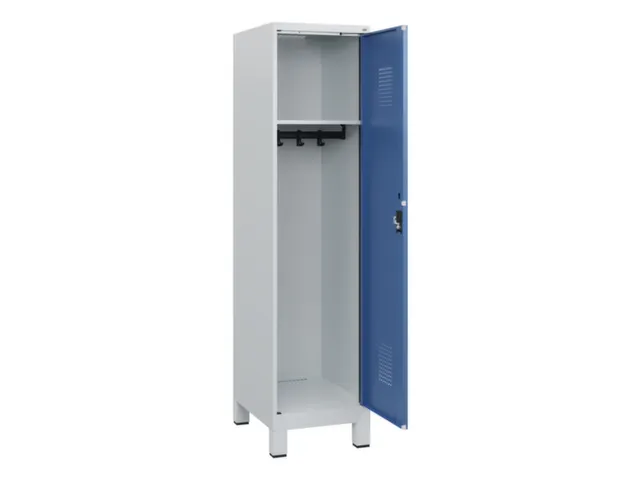 schoollocker,HxBxD 1630x400x500mm,1vak,vak B 400mm,cil.-slot,voeten