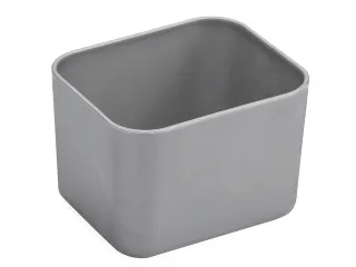 Q-line basket 0,15L grijs - 7x6x4,8cm - 1