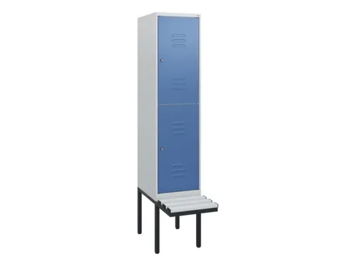 Dubbeldekse dekenkist,HxBxD 1950x400x815mm,1x2vak.,vak B 400mm