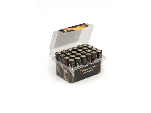 DiscountOffice Batterij AA Pak van 24 stuks