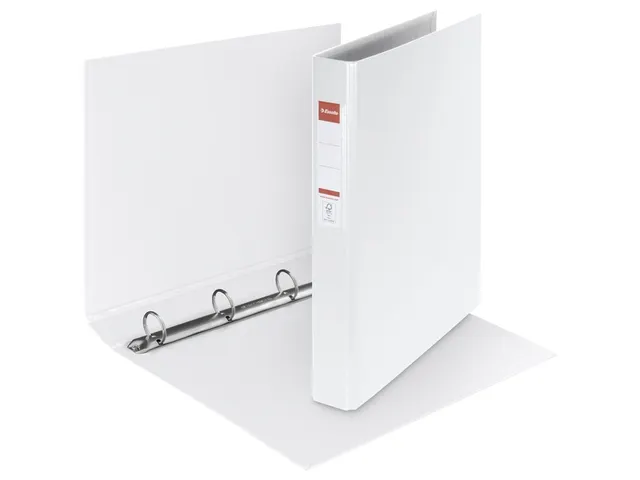 Ringband Esselte 4 rings O-mech A4 25mm Pp Wit