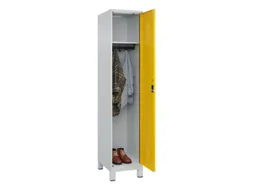 locker,HxBxD 1950x400x500mm,1vak,vak B 400mm,cil.-slot,voeten