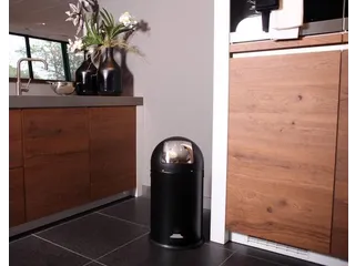 Pedaalemmer Kickcan 33 Liter Mat Zwart - 2