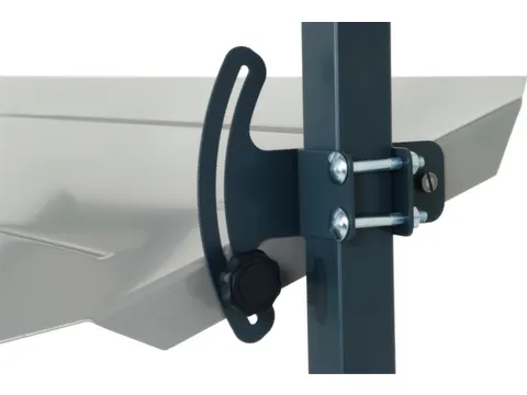 schuin legbord,v. paktafel,BxD 1630x450mm,draagverm. 50kg,afrolrand