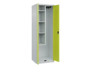 schoonmaakkast,HxBxD 1850x600x500mm,links 4vakken - 2