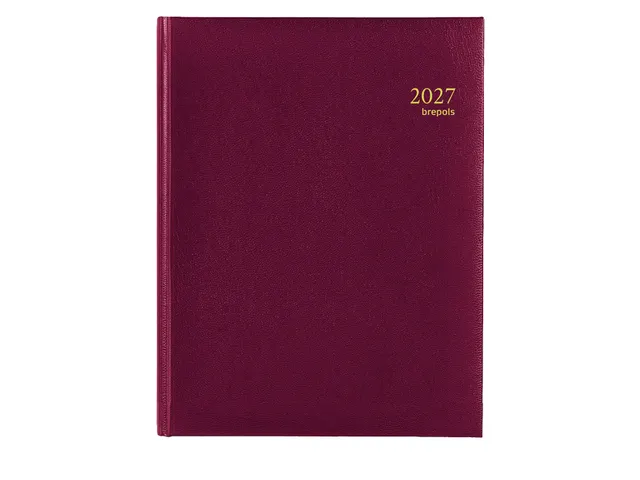 Agenda 2027 Brepols Timing Lima 7dagen/2pagina's zestalig bordeaux