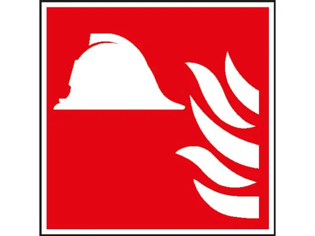 Brandbeveiligingsbord,Brandbestrijding,Sticker,Folie,Lang Nalichtend