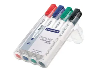 Whiteboardmarker Staedtler Lumocolor 351 set à 4 stuks assorti - 2