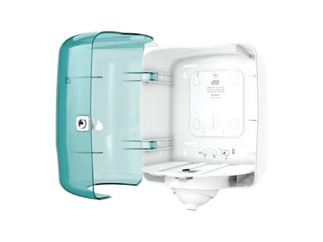 Reflex Vel-voor-Vel Centerfeed Dispenser Wit/Turquoise Kunststof M4