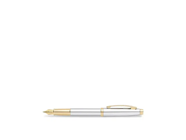 Vulpen SHEAFFER 100 E9340 M Bright chrome gold tone