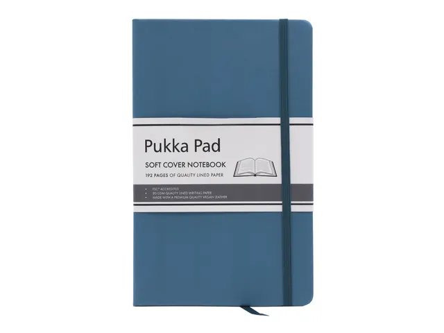 #Notitieboek Pukka Pad SignatuSC 13x21cm lijn nachtblauw