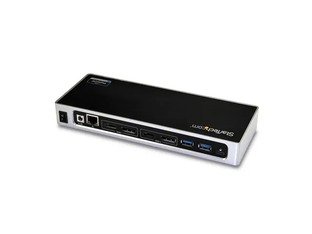 Dual-4K Docking Station Met 6 X Usb C / Usb 3.0 Poorten