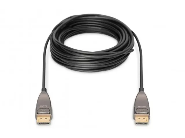 DisplayPort AOC hybride glasvezelkabel M/M 15m UHD 8K@60Hz DP 1.4