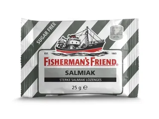 Keelpastilles Fisherman's Friend Salmiak 25 gram suikervrij - 3