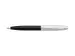 Balpen SHEAFFER 100 E9313 Glossy black barrel brushed chrome cap nicke