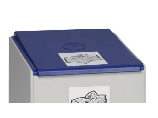Deksel Voor Afvalverzamelaar 60 Liter Blauw - 1