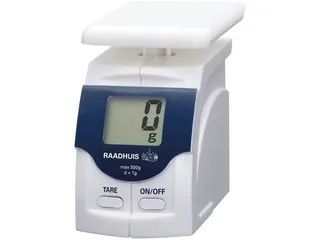Briefweger Raadhuis tot 500 gram kunststof wit - 2