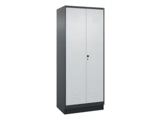 wasgoedverdeelkast,HxBxD 1950x800x500mm,vak B 400mm,draaigrendel - 1