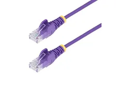25cm Dunne CAT6 Ethernet Kabel Paars