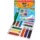 Kleurpotloden BicKids Evolution ecolutions ass schoolbox à 144 stuks