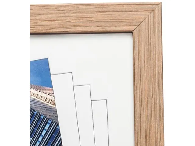 Hampton fotokader Sorbonne in 2 cm MDF eikeneffect A3