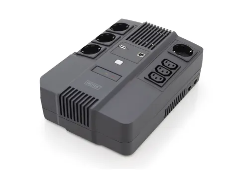 Digitus All-In-One UPS 800VA/480W 12V/9ah x1 accu LED