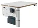 Ergo bureau ophangbord, klein, ft 42 x 25 cm