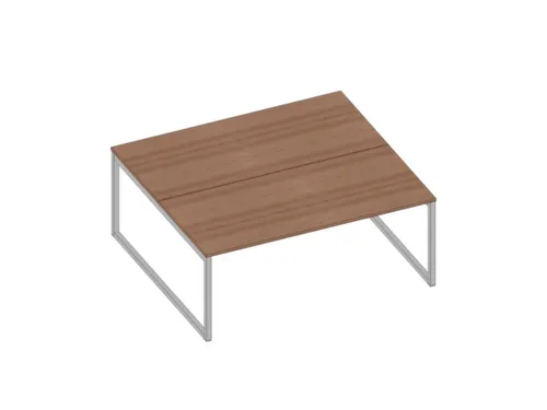 benchtafel,HxBxD 730x1800x1600mm,blad canaletto-hout