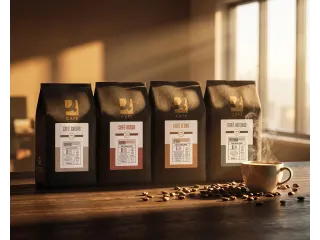 Q-Connect Koffiebonen Café D’Oro 1kg Medium Roast - 6