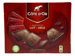 Chocolade Cote d'Or mignonnette melk 120x10 gram - 1