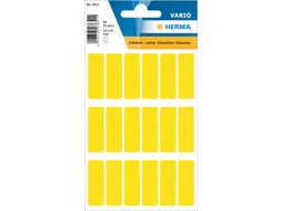 HERMA 3651 Universele etiketten 12x34mm Geel 90 stuks