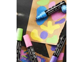 Acrylmarker STABILO Free Acrylic T800C karmijnrood 2-10mm - 7