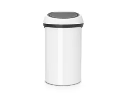 Afvalbak Touch Bin 60 Liter Brabantia Wit