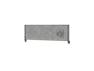 MAULconnecto scheidingsysteem Uplight 160x50cm Donker Frame Antraciet - 1