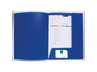 Presentatiemap Soepel PP Krea Cover A4 Blauw - 5