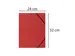 Elastomap z/klep. ge druckt 355g rood