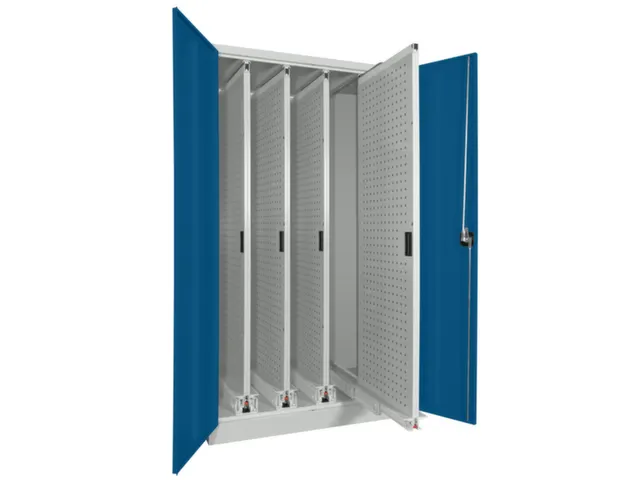 verticale kast cil.slot HxBxD 1950x1000x600mm RAL7035 front RAL5010
