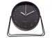 Wekker Nextime Berlin Table 14x13 cm zwart metaal