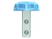 DMKPK 7paddestoelkop 1/2 inch voor DREMASTER DMK