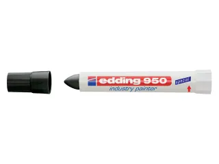 Viltstift Edding 950 Pasta Rond 10mm Zwart - 1