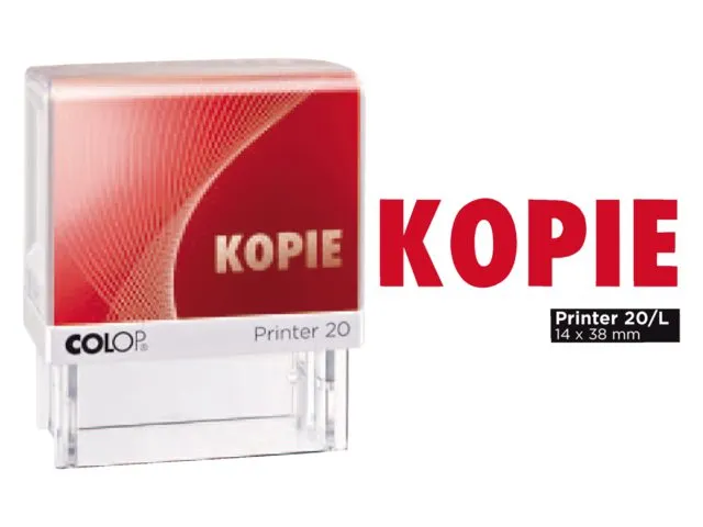 Tekststempel Colop Printer 20/L kopie