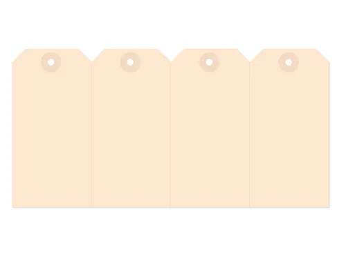 HERMA 6024 Hanglabel 60x120mm Bruin karton met oogje 1000 stuks