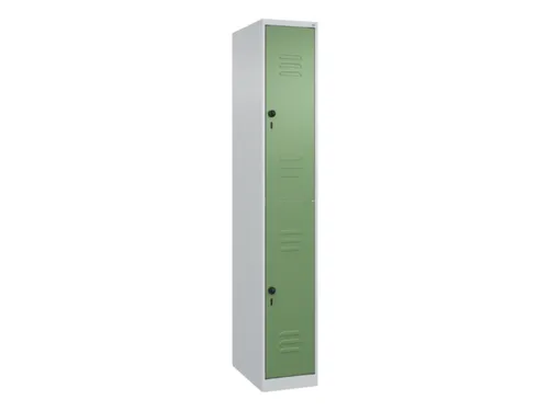 dubbeldekse locker,HxBxD 1850x300x500mm,1x2vak.,vak B 300mm