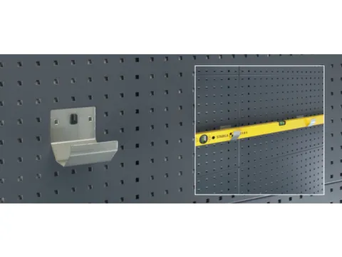 serre-tubes p. plaque de rangement perforée Hxl 60x100mm