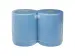 Poetspapier 108650 Euro perforatie Cellulose Blauw 3-Laags