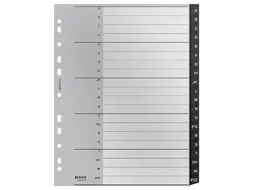 Tabblad Leitz Recycle A4 11-gaats A-Z extra breed PP