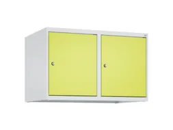 opzetkast,v. locker,2vak.,vak B 400mm,HxBxD 500x800x500mm,vleugeldeur