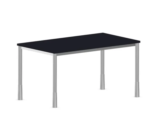 In hoogte verstelbaar bureau,HxBxD 720-840x1400x800mm,CC-zwart